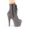 Pleaser - ADORE1020FS Plateau Laarzen, Paaldans schoenen - Paaldans schoenen - Grijs Product image